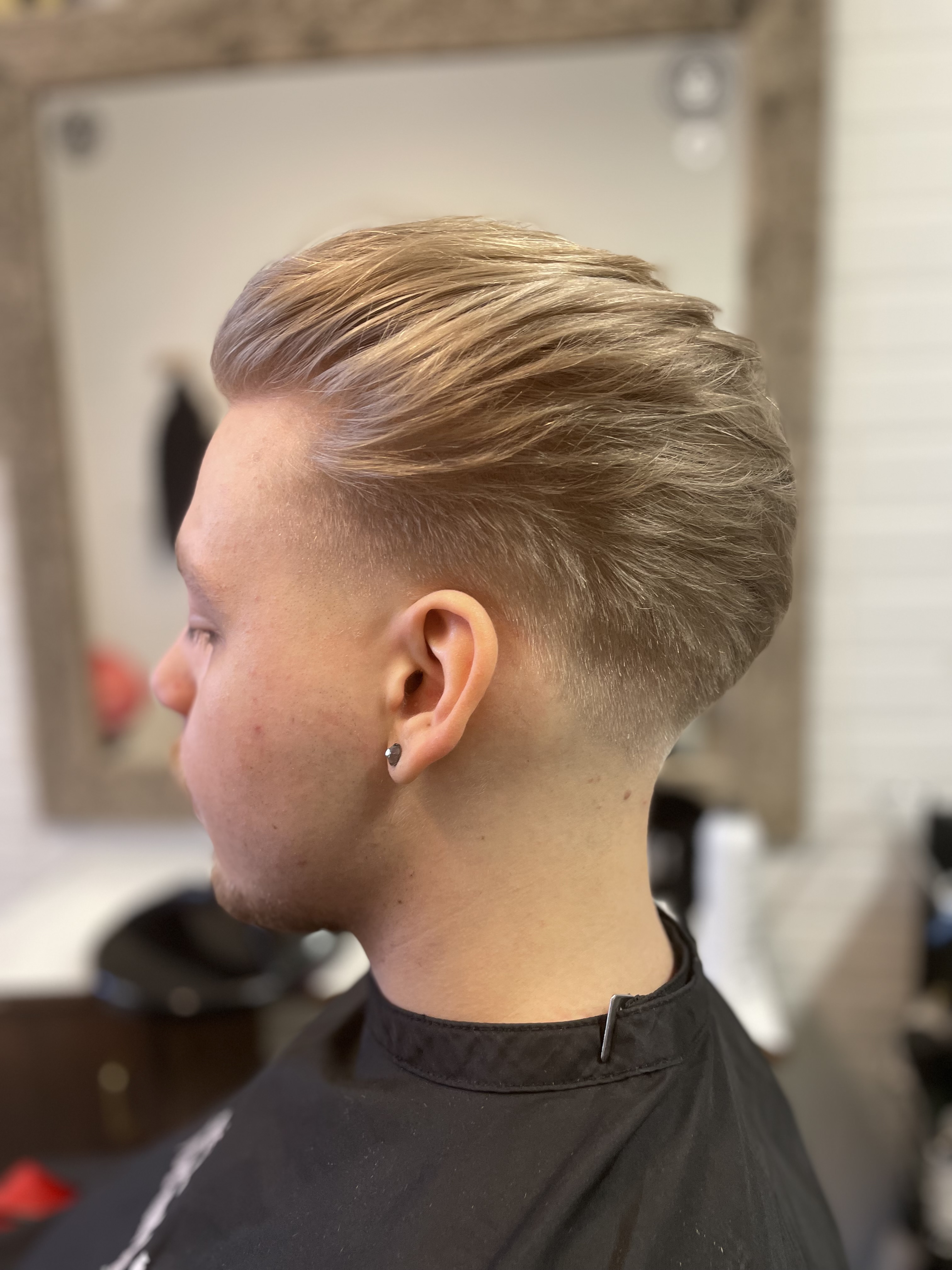 Miesten fade hiustenleikkaus Äänekoski Formus parturi